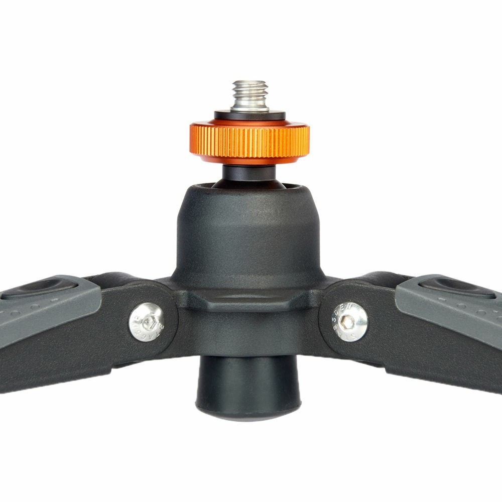 3 Legged Thing DocZ2 Foot Stabilizer for Monopods - Mini Tripod Base 1/4" Stud