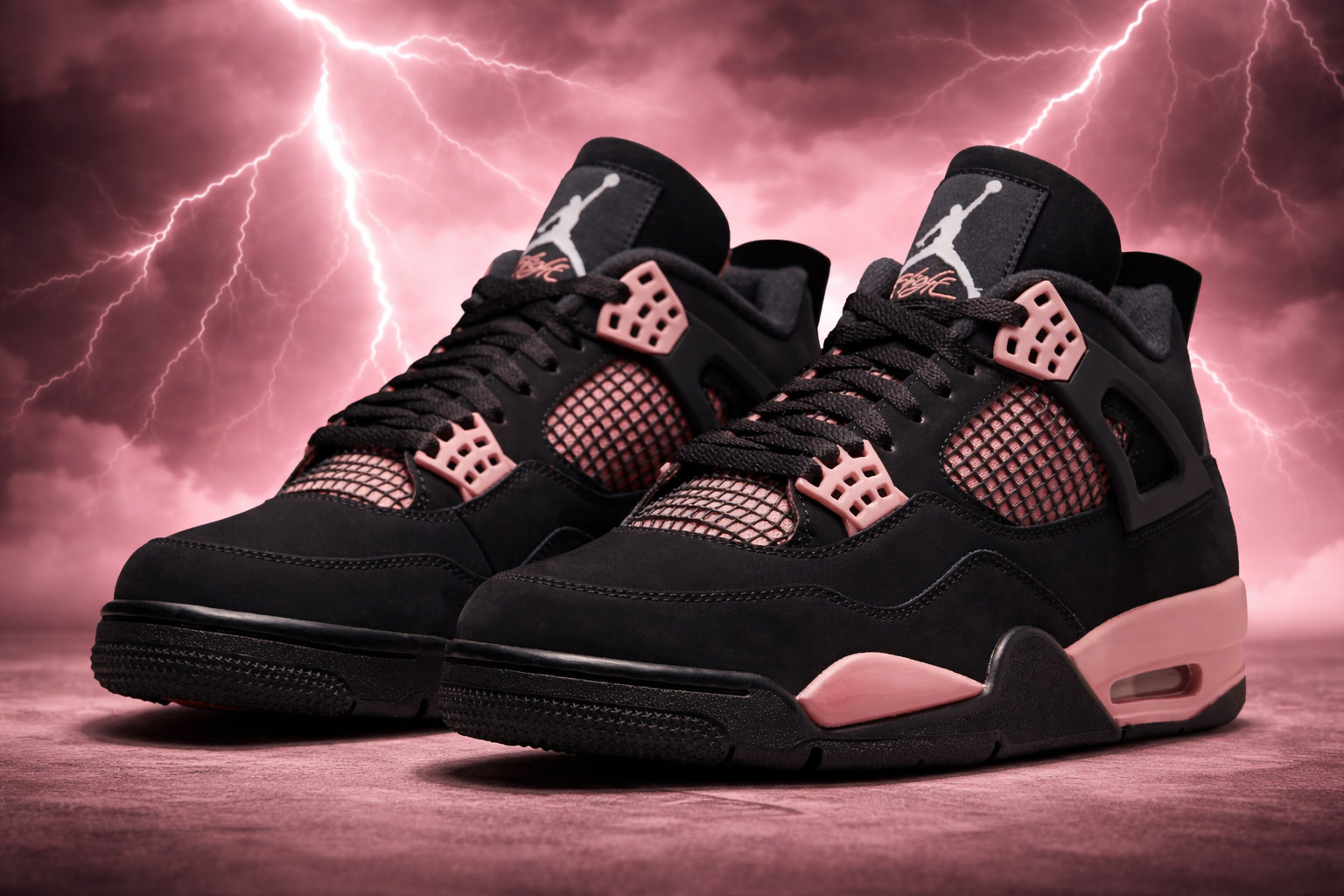 WOMEN Jordan 4 “Pink Thunder” 2026 HV0823-001 - All Size US 5.5-11