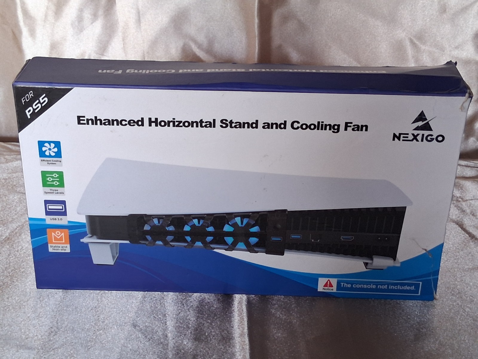 NEXIGO HORIZONTAL STAND AND COOLING FAN FOR PS5