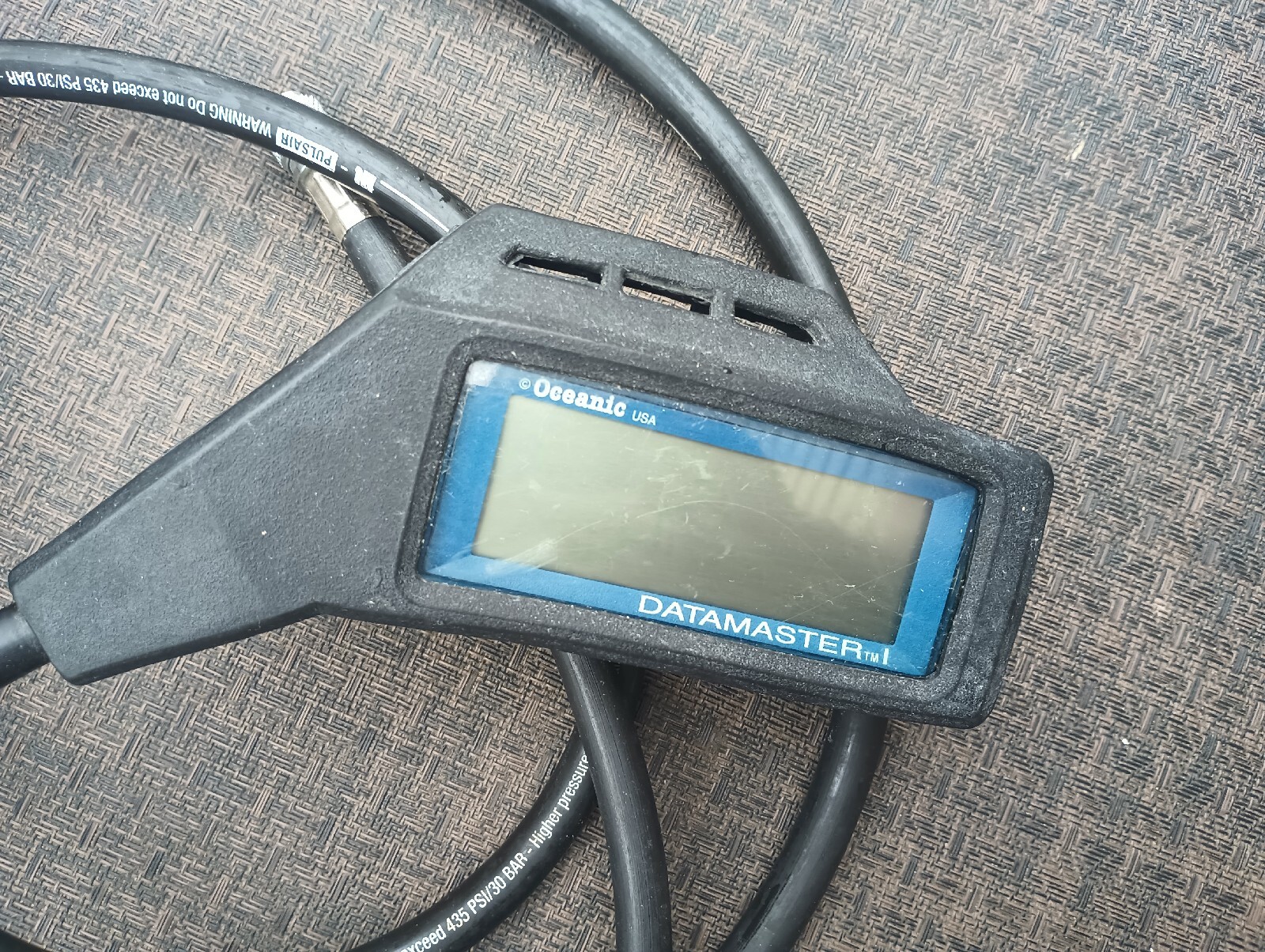 SeaQuest Scuba Regulator & octo /Oceanic Datamaster - Untested