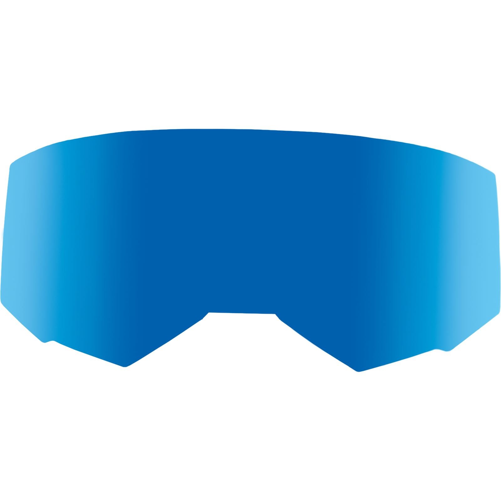 Fly Racing Watersport Hydrophobic Lens - Sky Blue Mirror/Smoke 37-5514