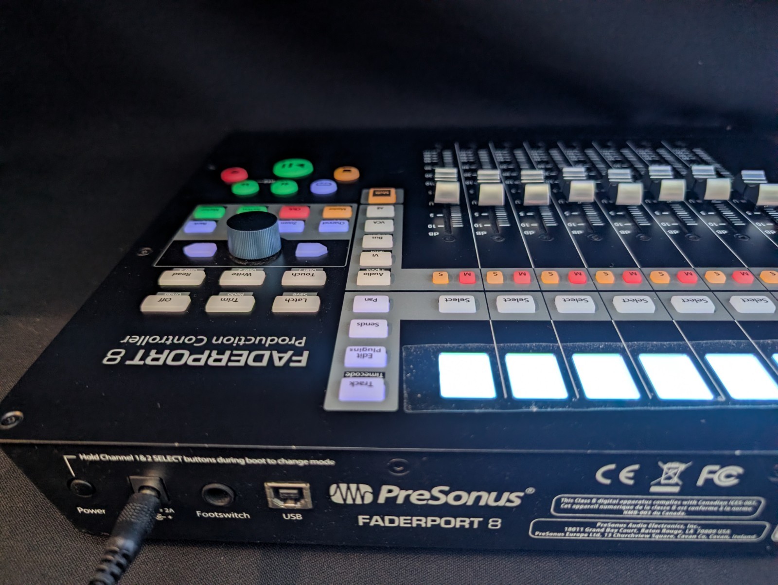 PreSonus FaderPort 8 DAW Controller Excellent Condition Tested