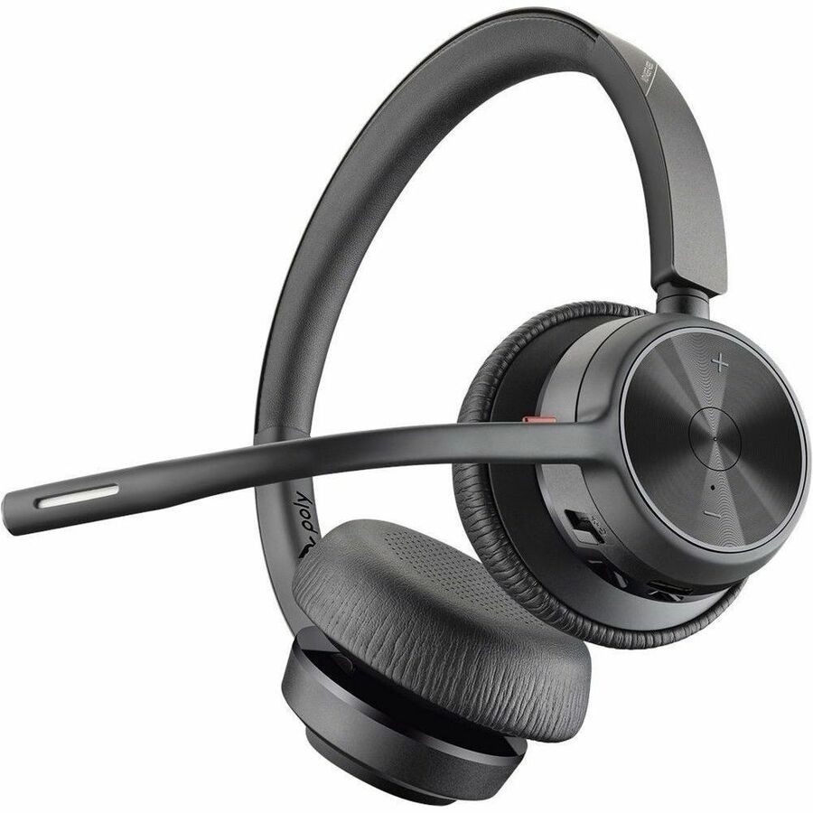 Poly Bluetooth Office Binaural On-Ear Wireless Headset w/ BT700 7E2M2AA