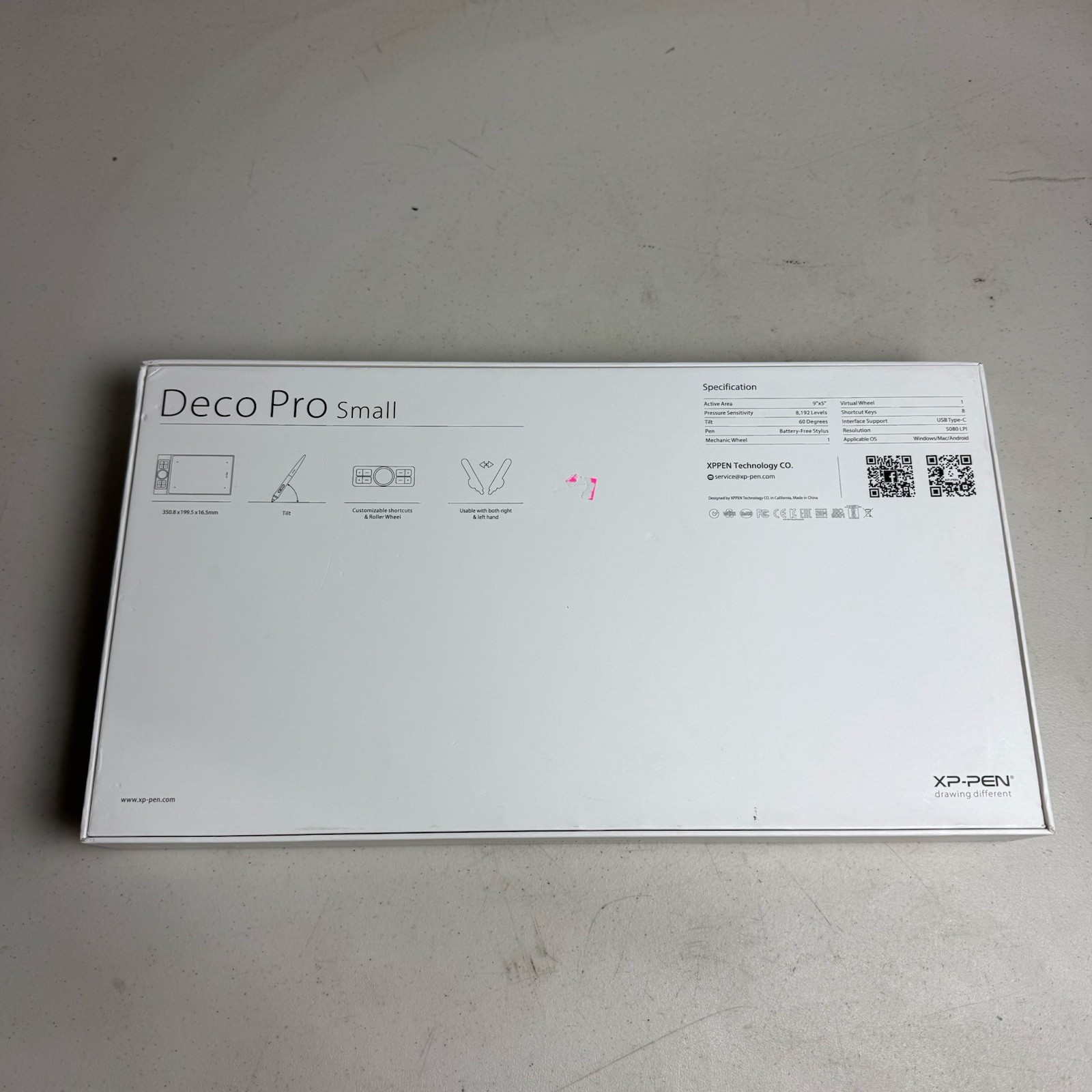XP-Pen Deco Pro Small Digital Graphic Drawing Tablet