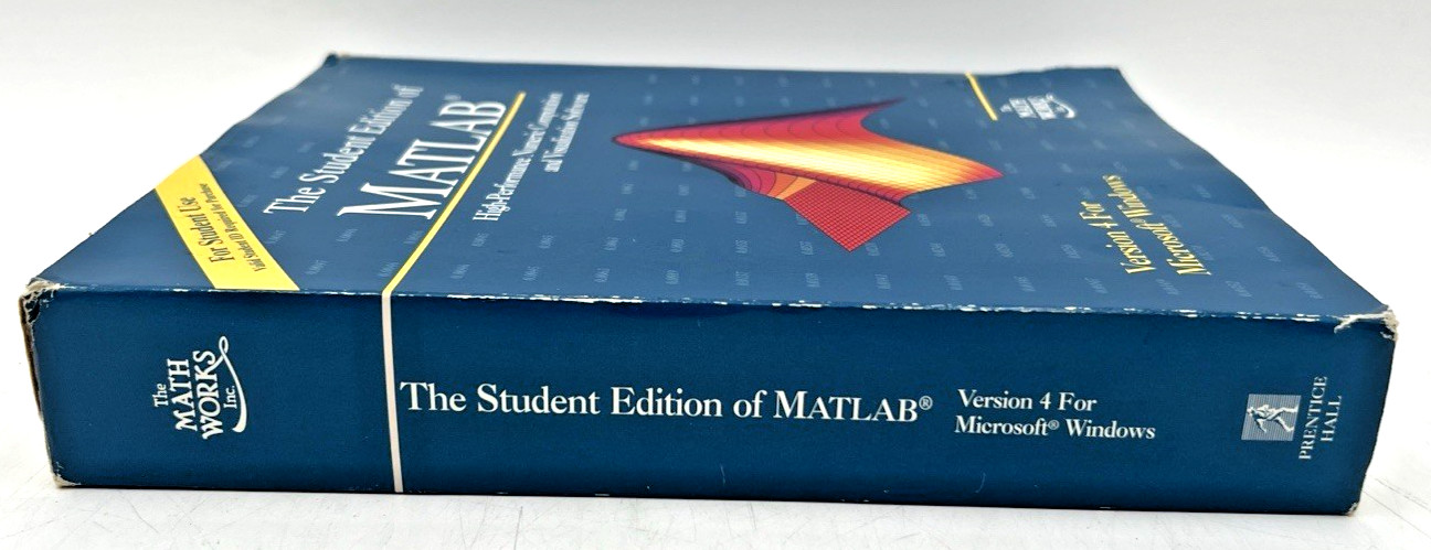 MATLAB VERSION 4 MICROSOFT WINDOWS, OPEN BOX, SEALED 3.5" FLOPPY DISC PACKETS