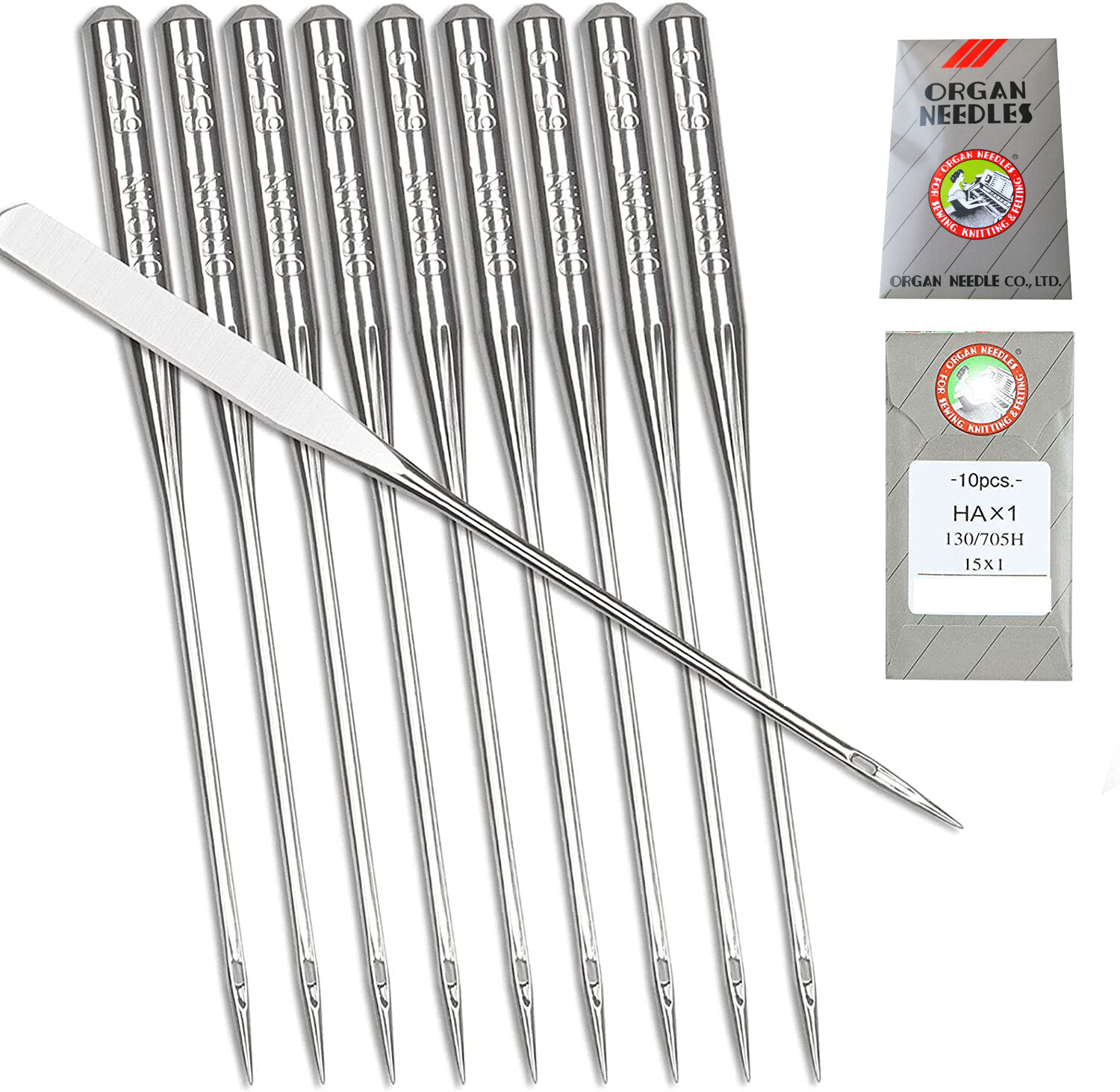 Brother Sasew Machine Sewing Needles (100pcs)