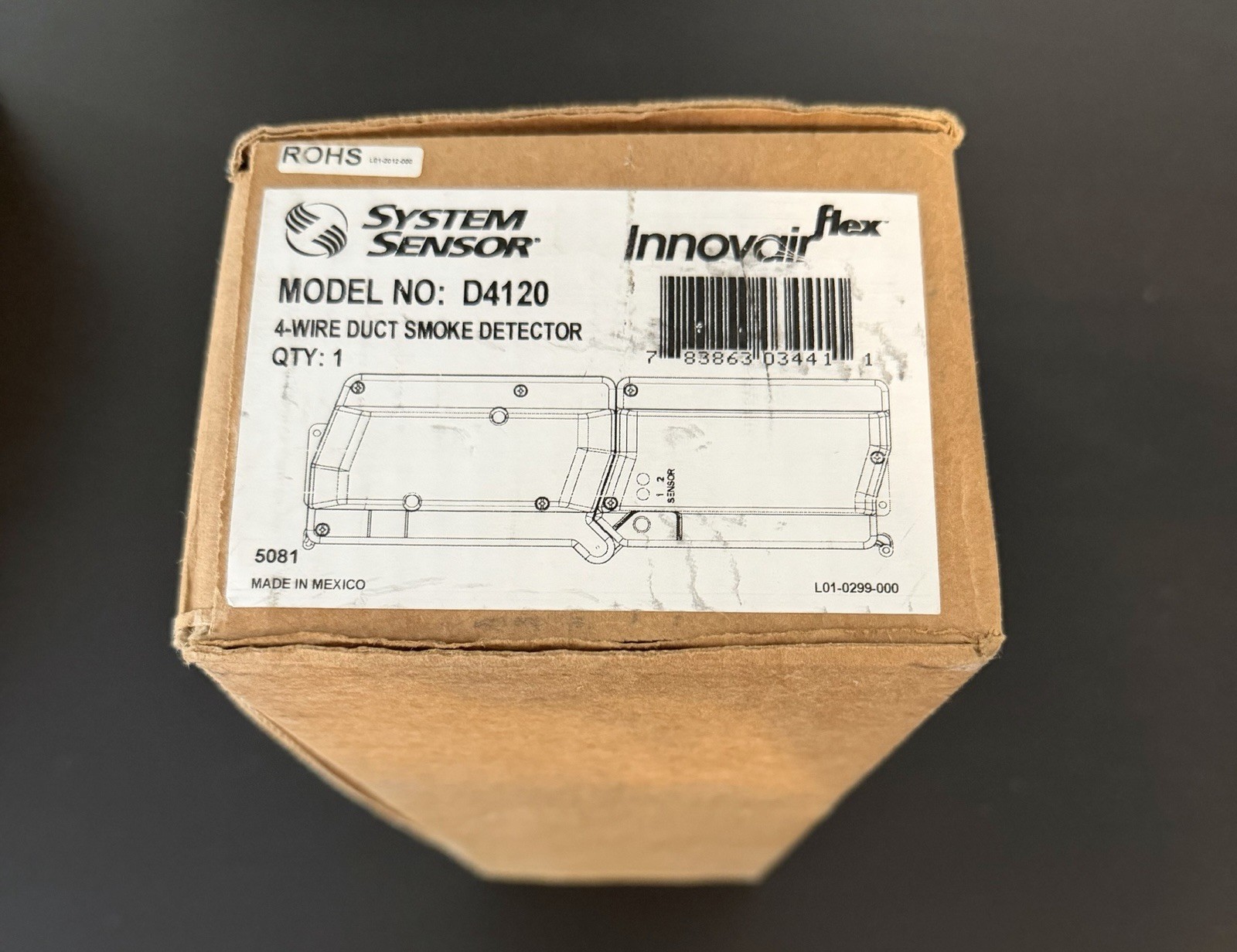 System Sensor D4120 Duct Smoke Detector