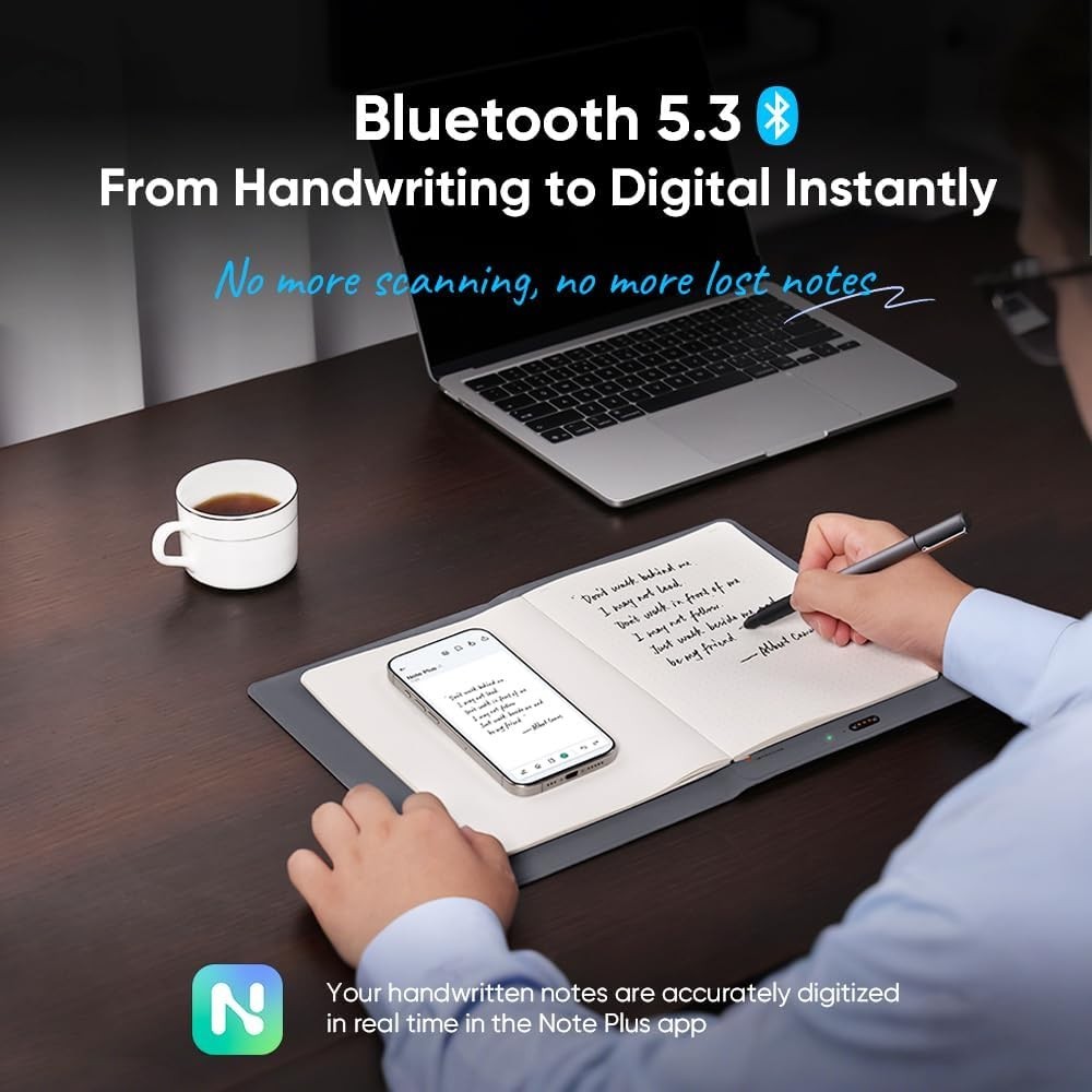 XPPen Note Plus Digital Notebook with Pen Syncs to
