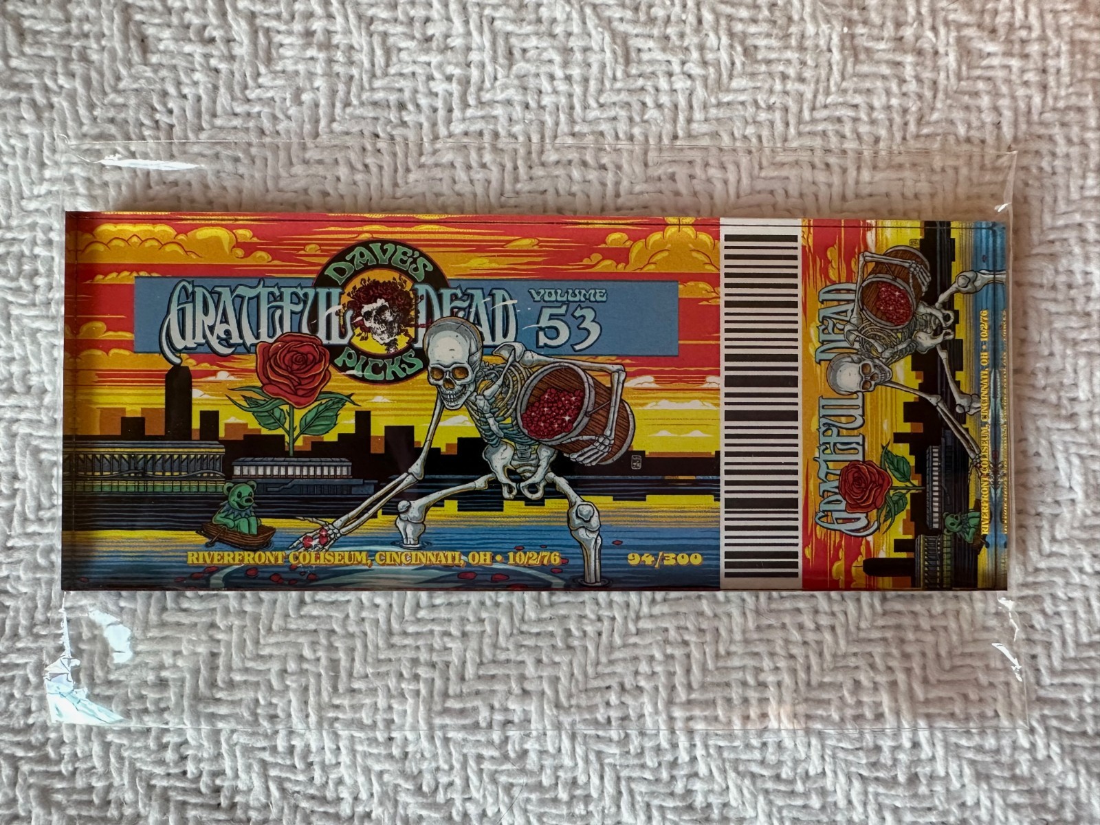 Grateful Dead Dave's Picks Magnet vol 53, Numbered Edition #94/300