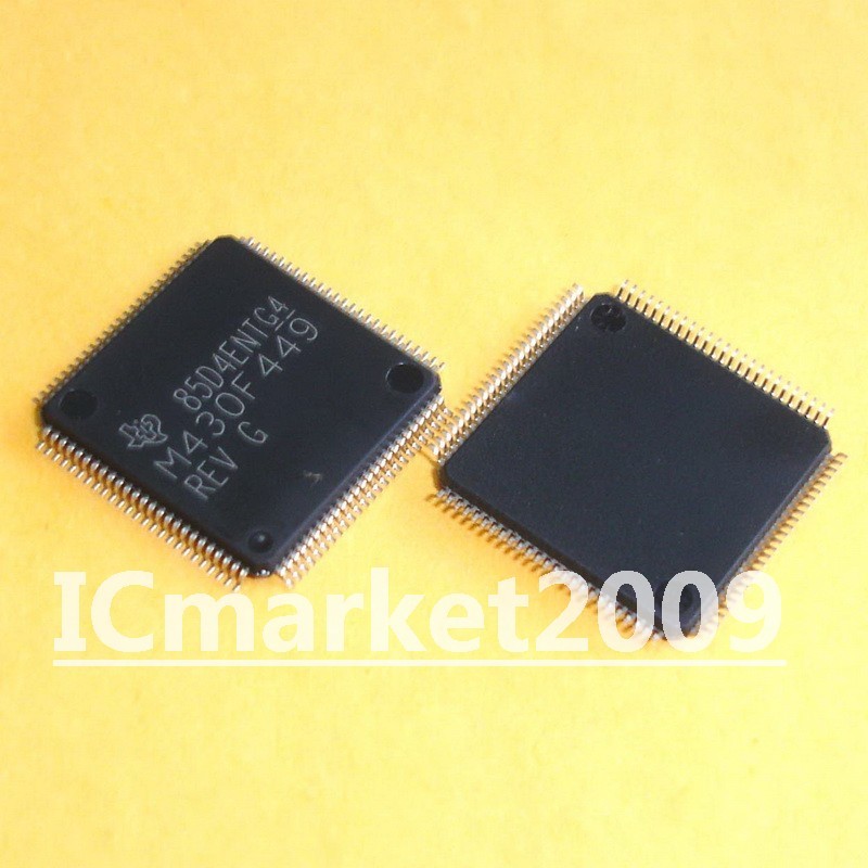 2 PCS MSP430F449IPZ LQFP100 M430F449 16-Bit Ultra-Low-Power MCU Microcontroller