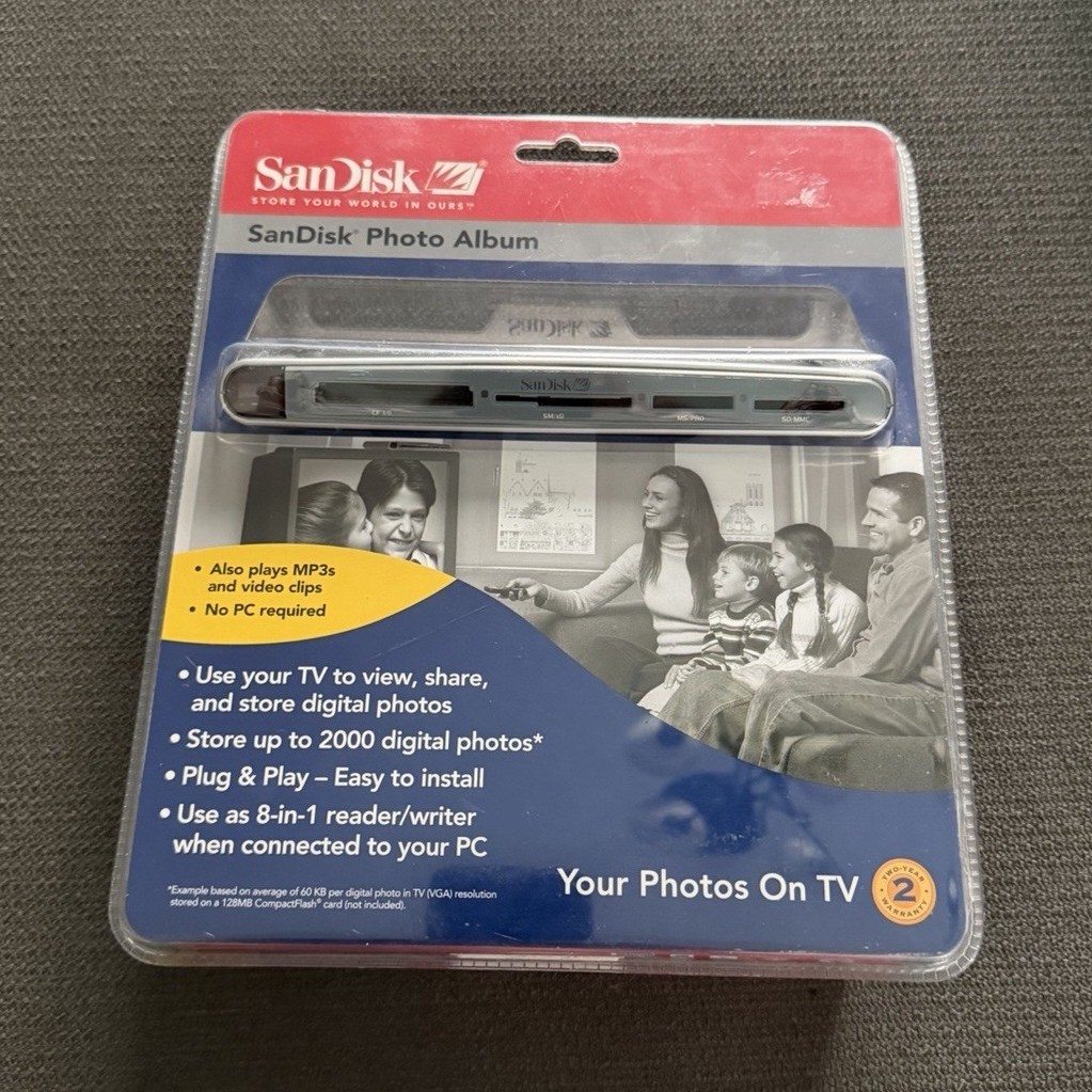 SanDisk Photo Album TV Converter SDV2-A-A30 Digital Photo Viewer for TV