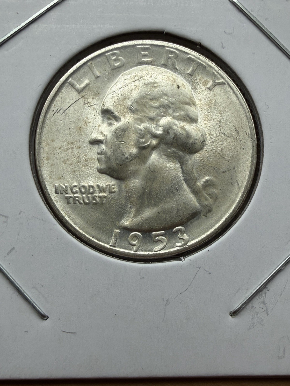 1953 S Washington Quarter - BU - As Shown! (#2974)