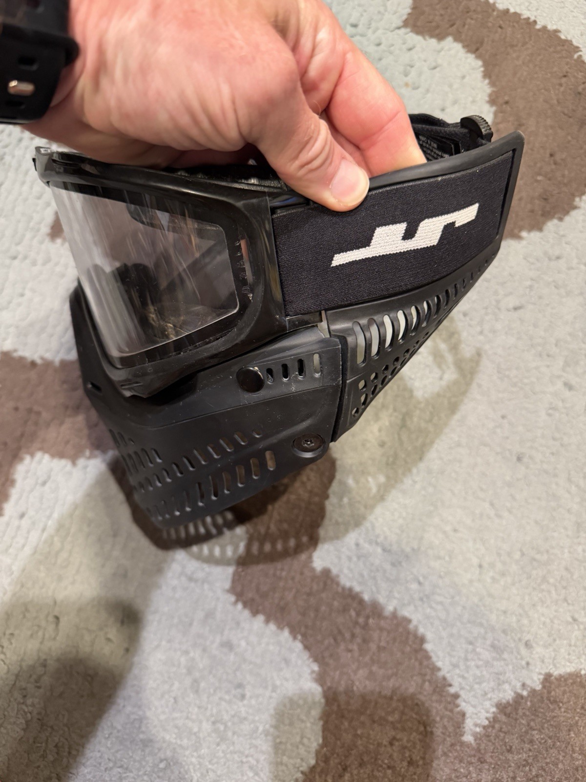 JT PROFLEX PAINTBALL MASK BLACK!!
