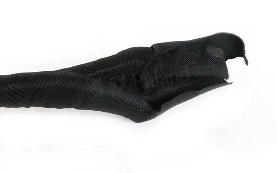 Φ5-50mm Black Open Self-Roll Braided Cable Sleeving Auto Wire Harnessing -Sheath