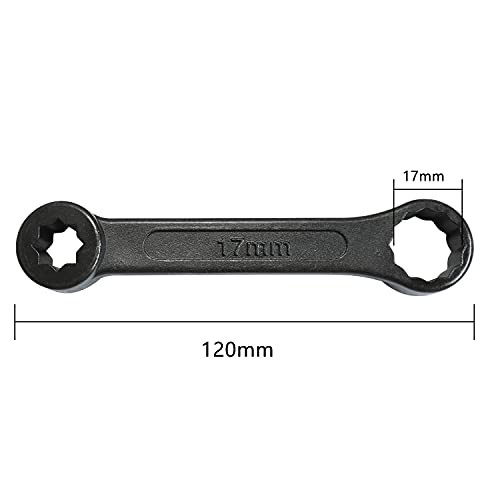 DPTOOL 17mm Engine Motor Mount Socket Wrench Offset 12 Point