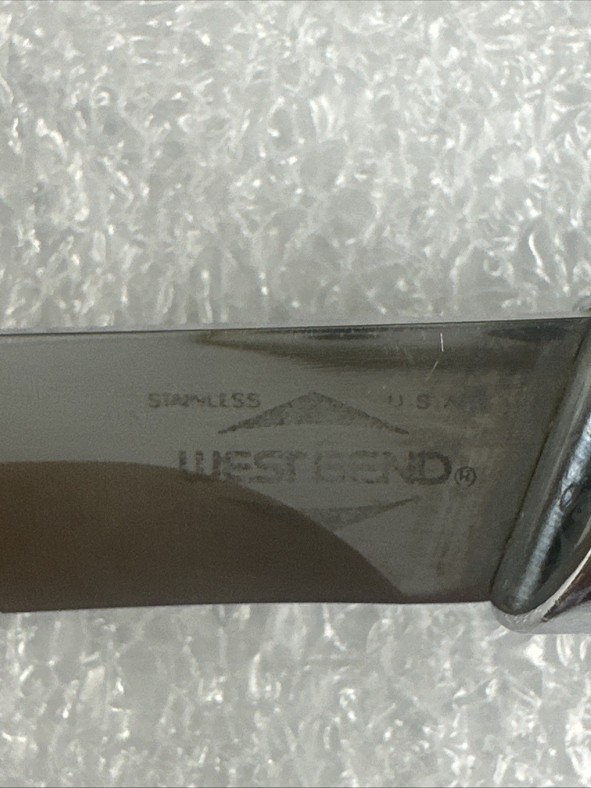 Vtg Mid Century Set (5) WEST BEND Stainless Steel Steak Knives Original Box USA