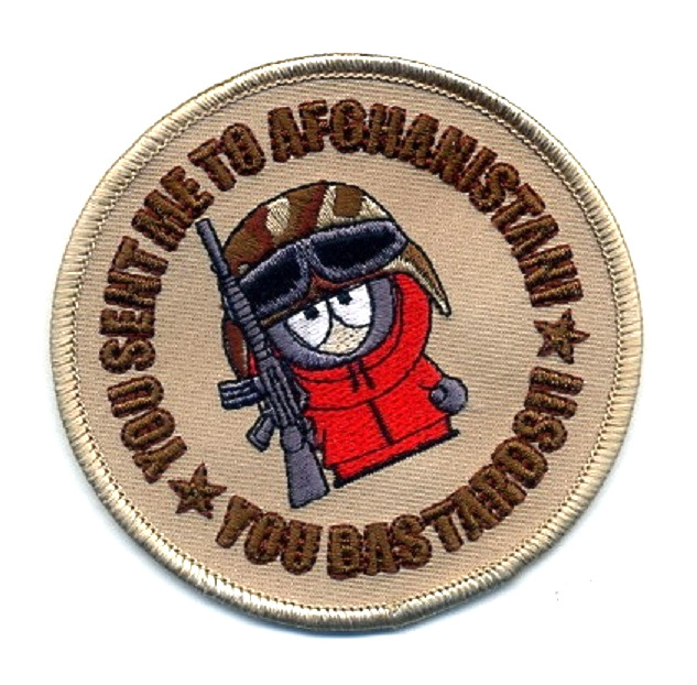 NATO ISAF BRITISH UK CAMP BASTION AFGHANISTAN vêlkrö PATCH: YOU BASTARDS II