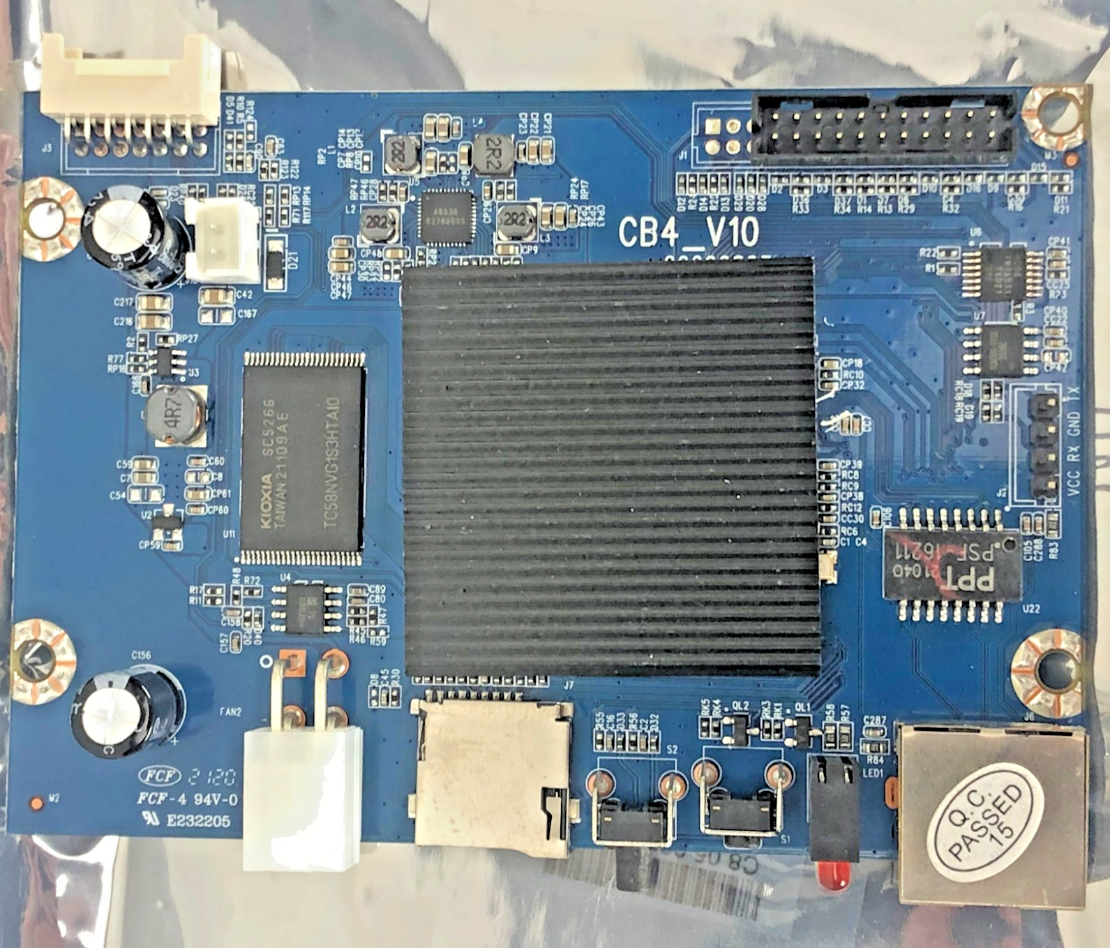 Whatsminer CB4-V10 H6OS Control Board M30 M31 M32 Miner Fan Socket M50 Series