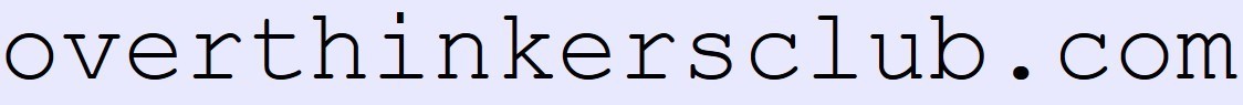 Premium Domain Name - overthinkersclub.com