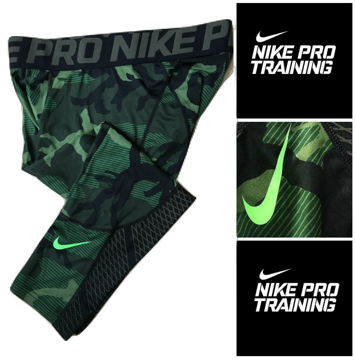 NIKE PRO Mens Compression Training Spandex Tights Base Layer HYPERCOOL/HYPERWARM