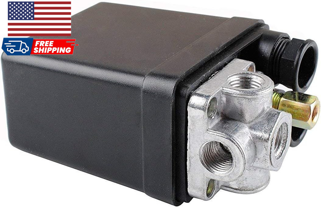 Central Pneumatic Air Compressor Pressure Switch Control Valve Replacement Parts