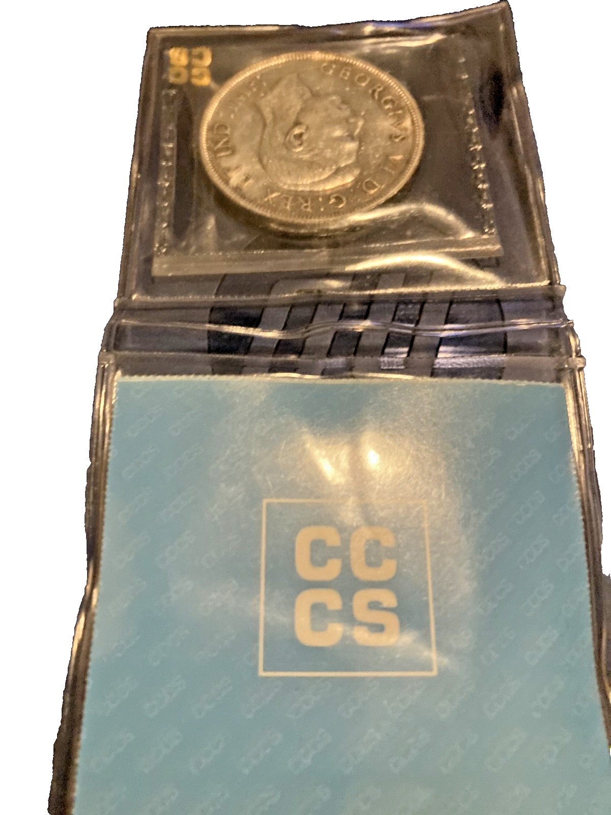 1947 $1 SILVER DOLLAR GEORGE VI CANADA CCCS MS BLUNT-7 Single HP