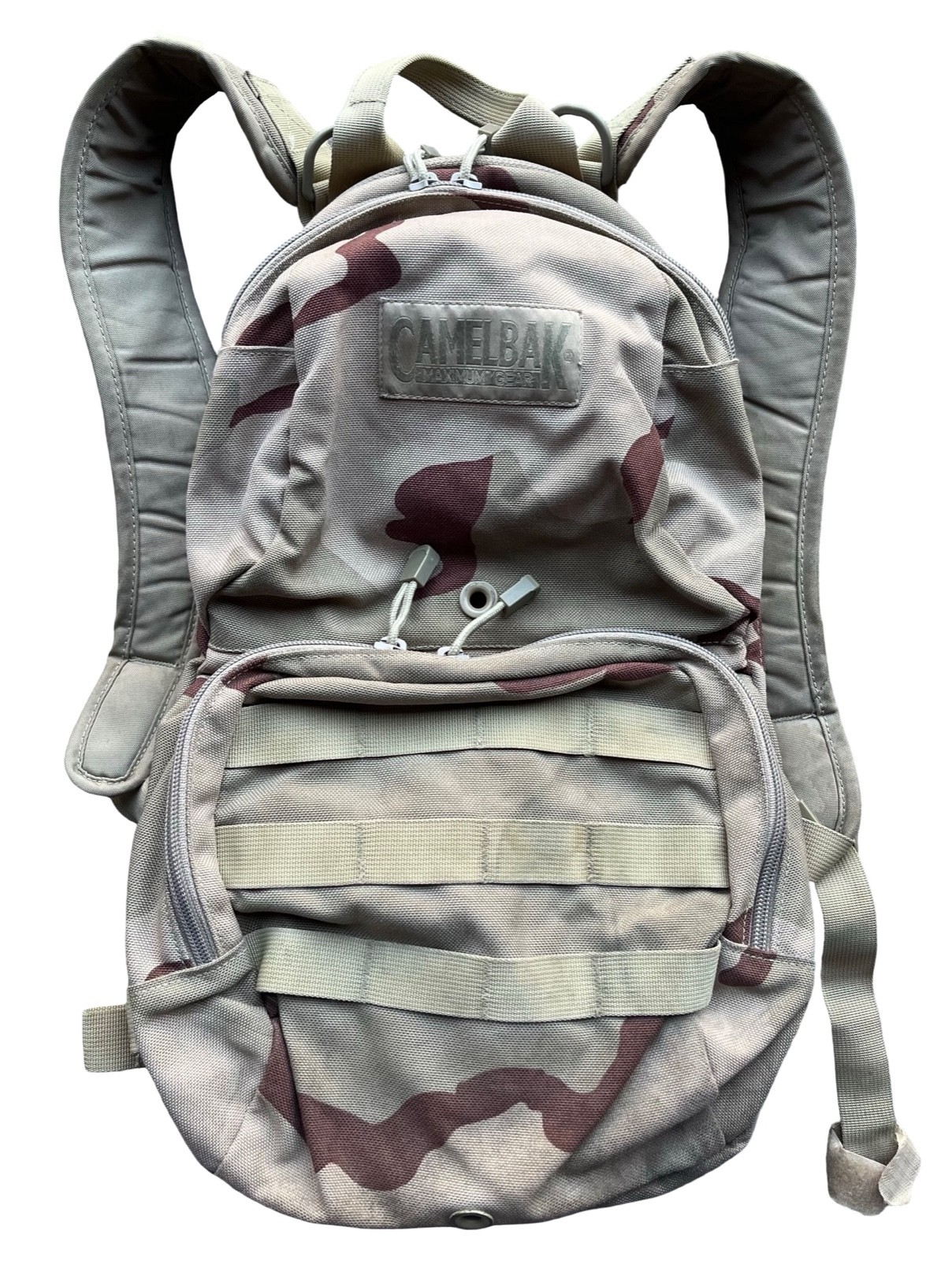 Oldgen GWOT DCU Desert Camo Camelback M.U.L.E. Hydro Pack Water Backpack
