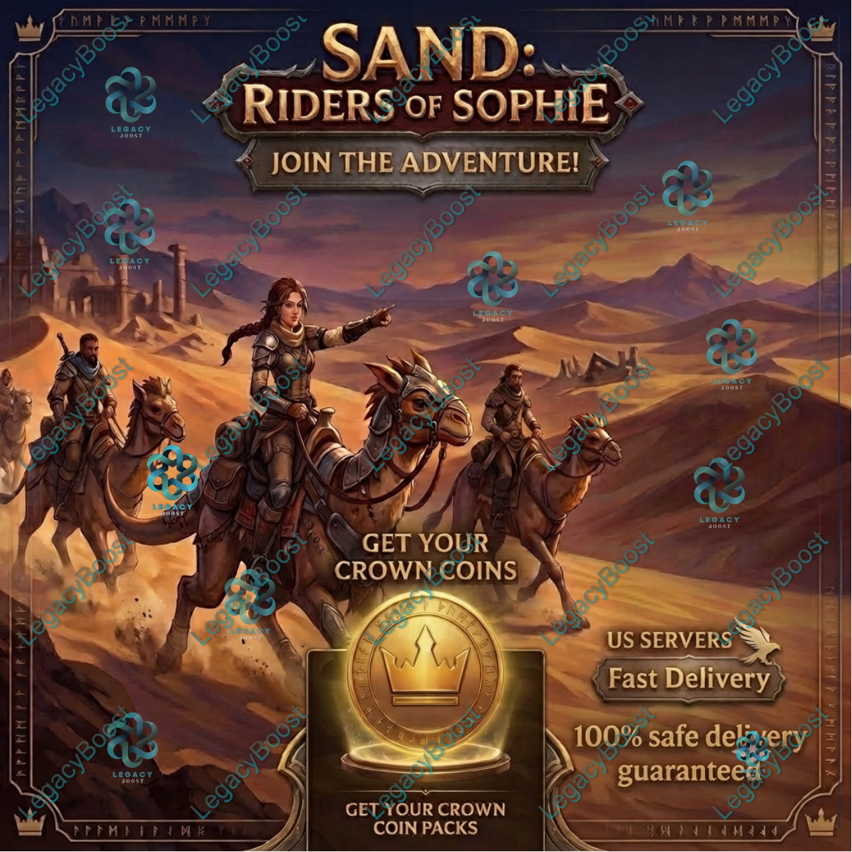 ⭐SAND RAIDERS OF SOPHIE⭐ CROWN 10K-200K CANNON EXPERIMENTAL MATERIALS ALL SERVER