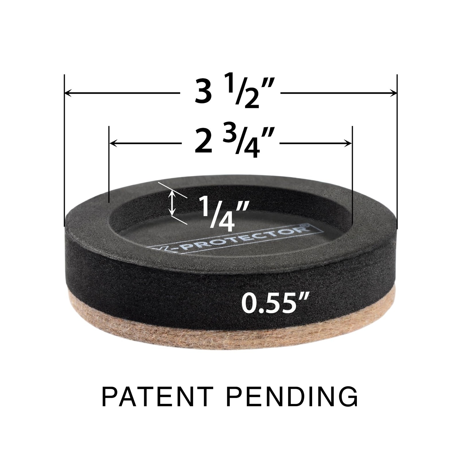 For Hardwood Floors X-Protector 16 Pcs 3 - - For - -