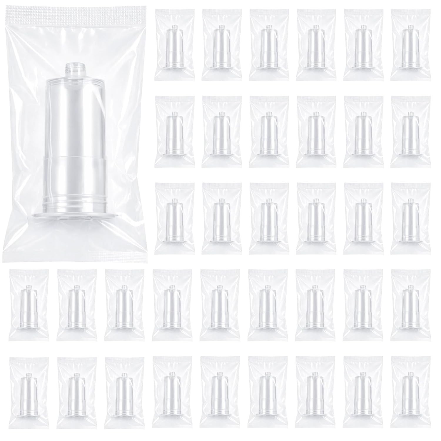Replace Transparent Connector Multi Sample For Needle Accessories Fit 50/100PCS