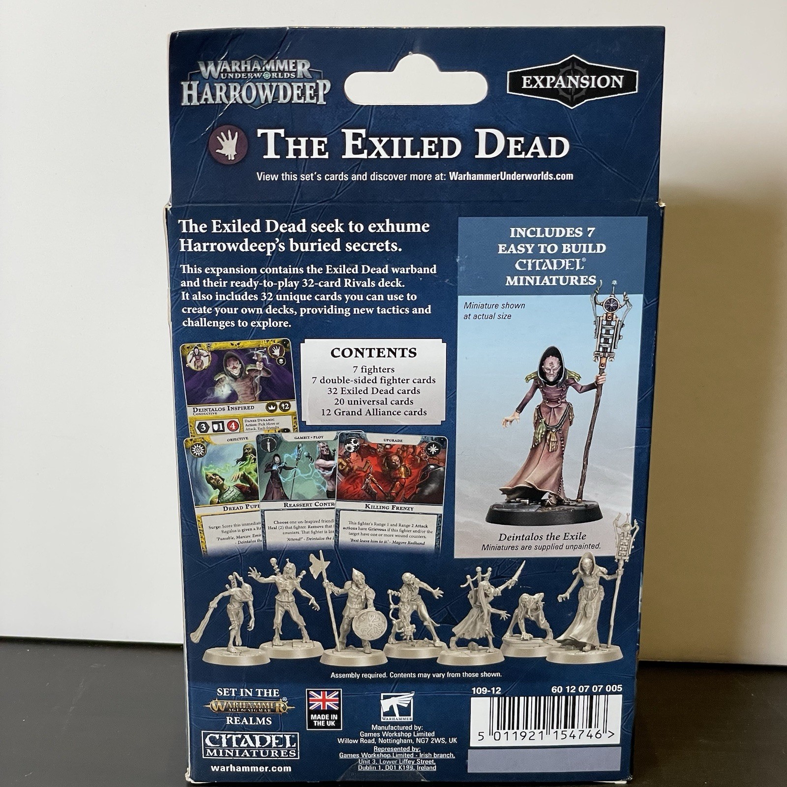 Warhammer Underworlds Harrowdeep The Exiled Dead Games Workshop New