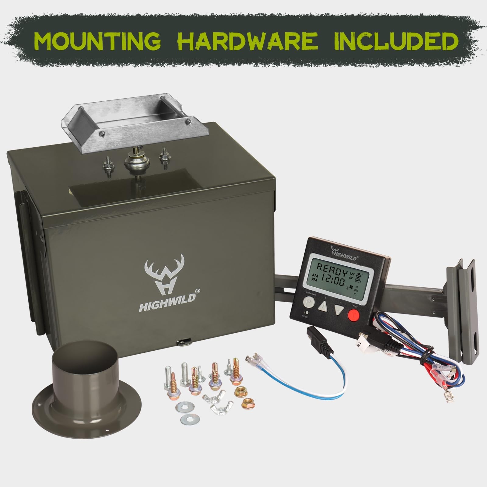 12-Volt Deer Feeder Digital Power Control B- 12V Unit.