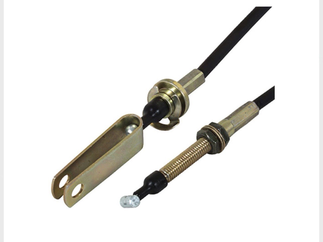 Yale / Hyster Forklift Accelerator Cable Fits F2, FE & GM 2.4 Engine | 63 1/4"