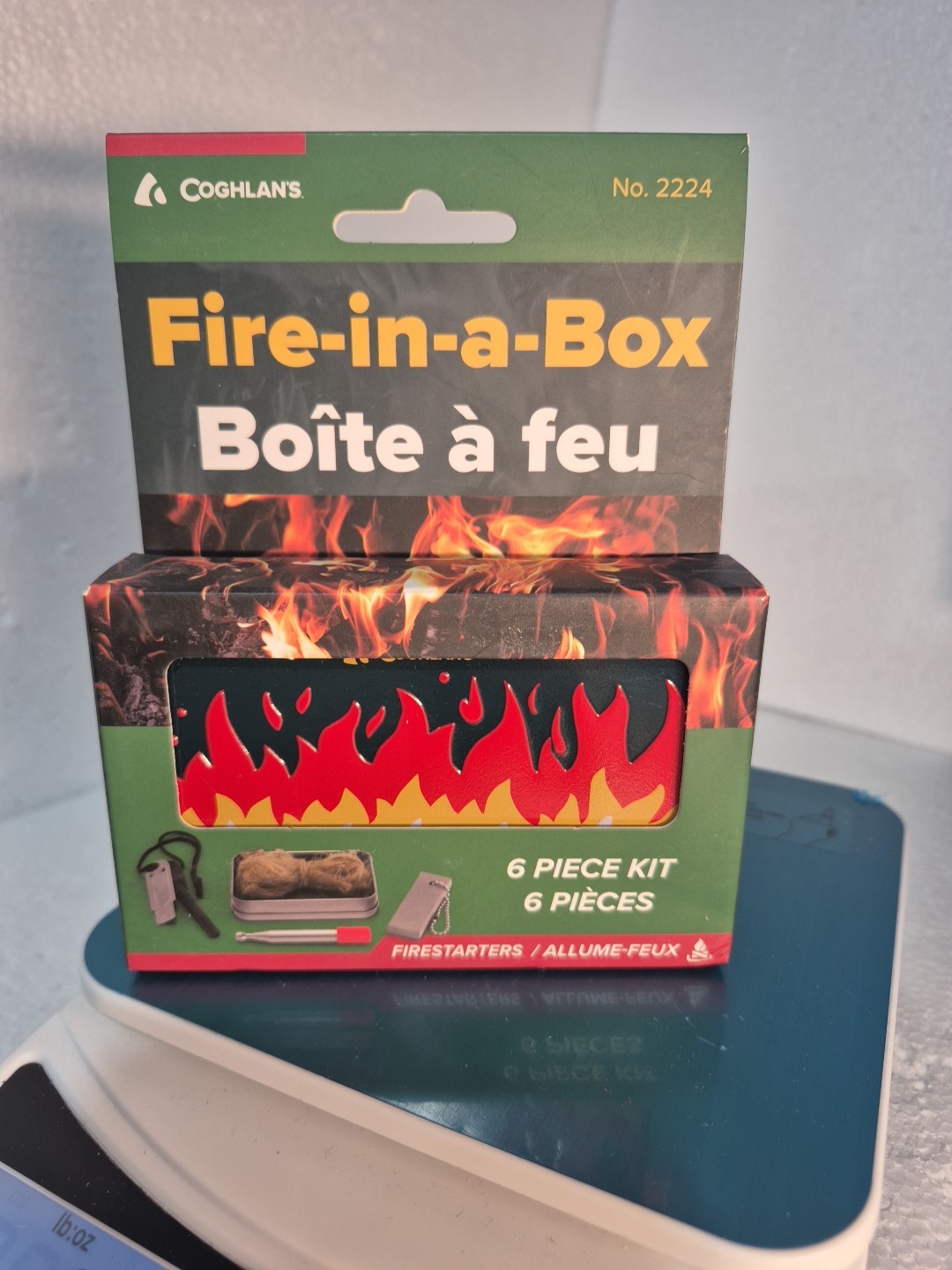 Coghlan's Fire In A Box Camping Outdoor Survival Kit Fire Staring Kit