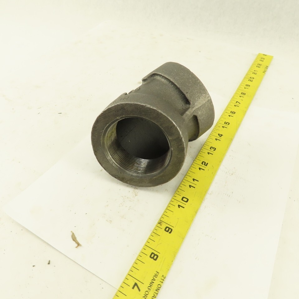 2" NPT Class 300 Malleable Iron 45-¦ Elbow Black Pipe Fitting