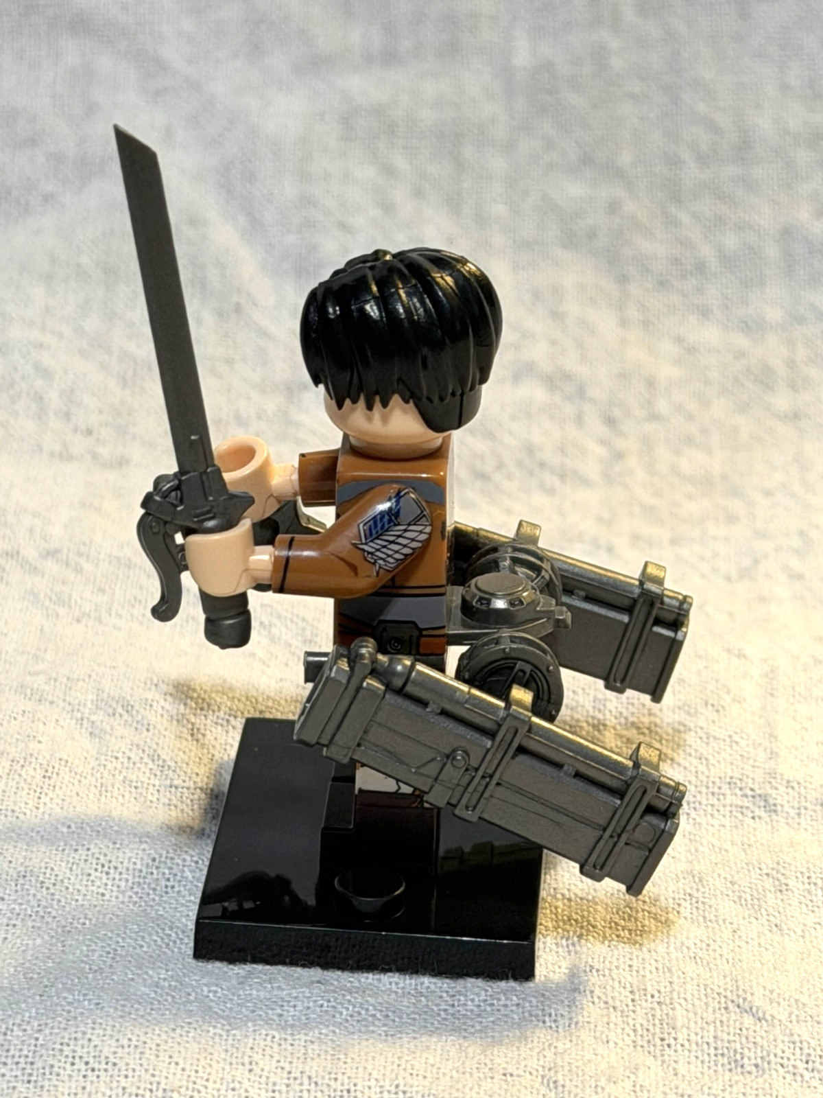 Levi Ackerman- Custom Minifigure- Attack On Titan Themed