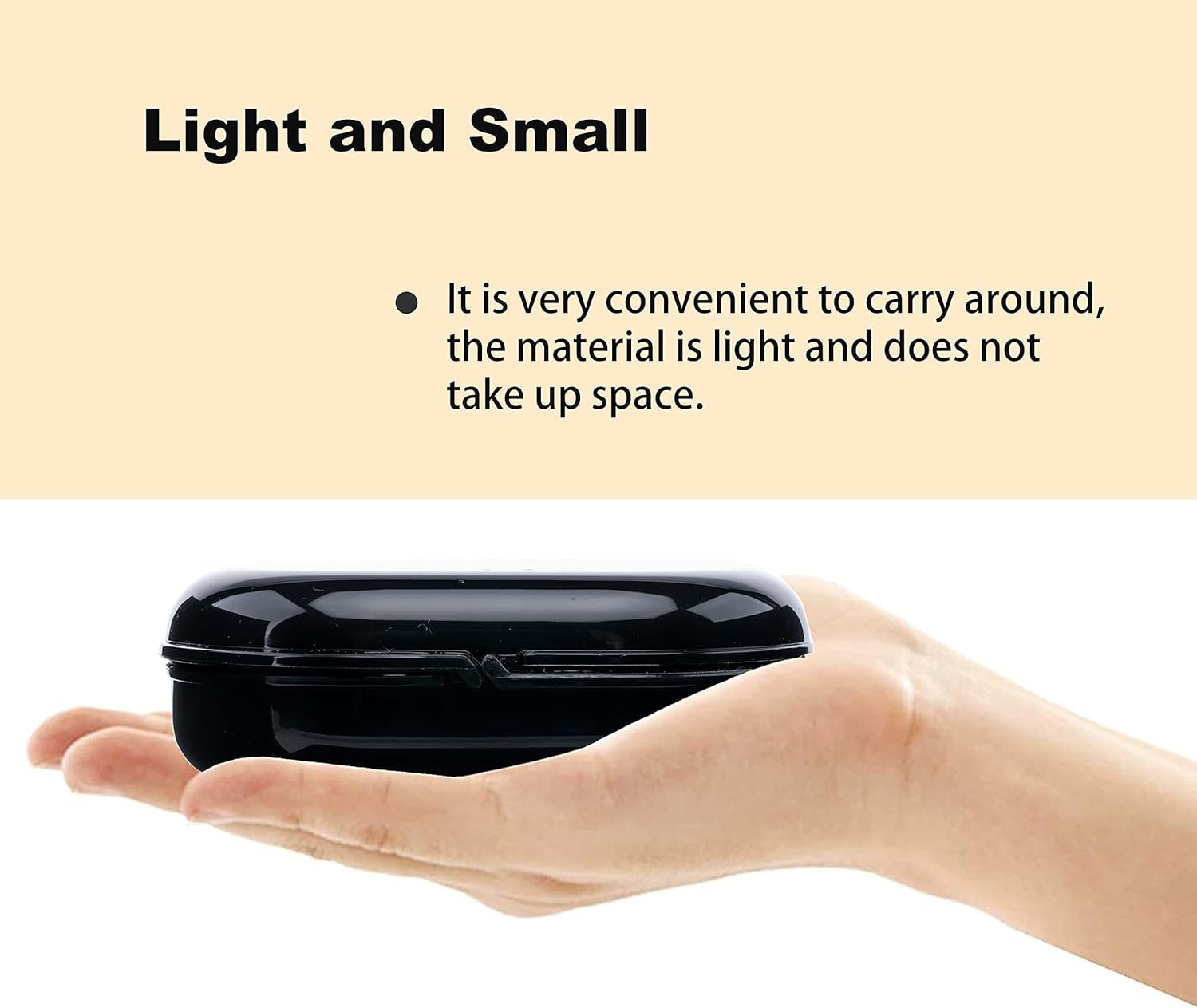 Compact Retainer Cases with Ventilation - Lightweight and Stylish Storage