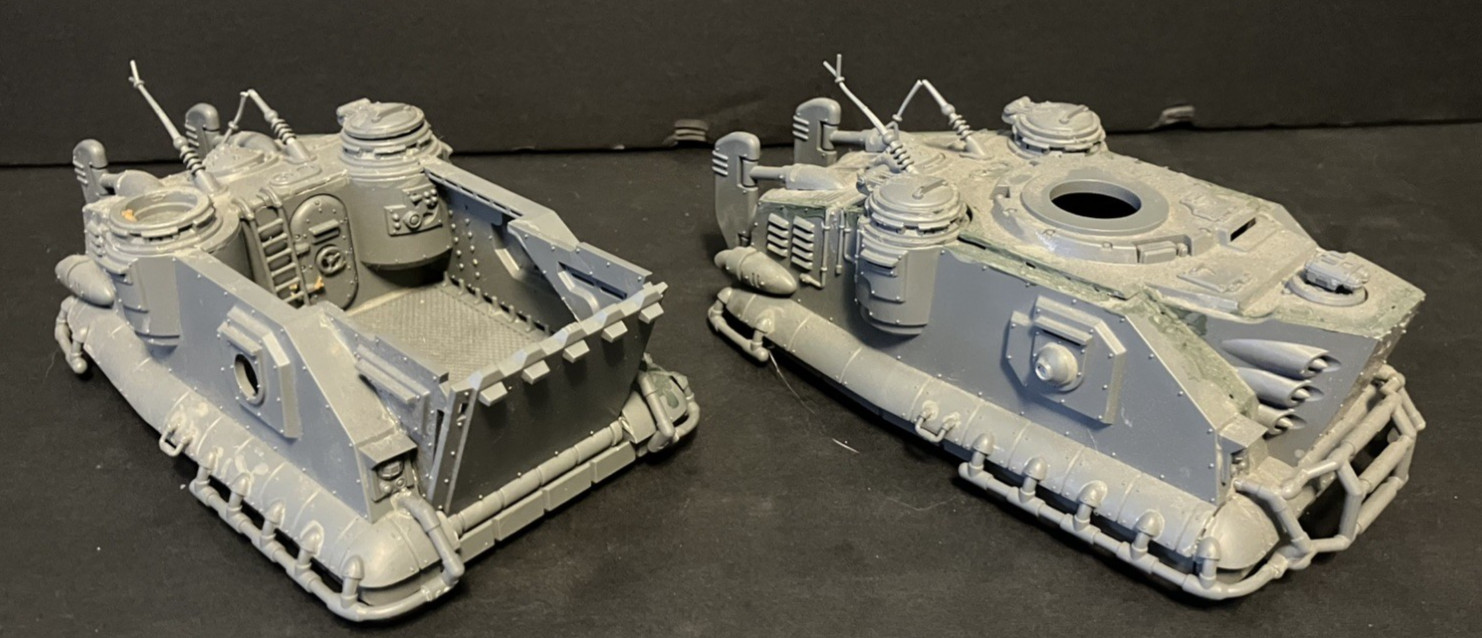 Warhammer 40K Adeptus Mechanicus Skorpius Dunerider & Disintegrator Incomplete