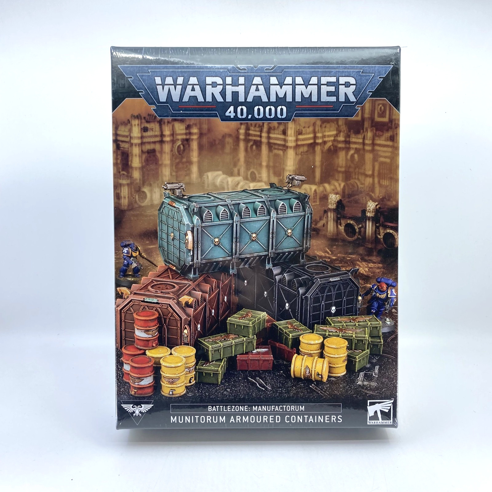 Battlezone: Manufactorum – Munitorum Armoured Containers - Warhammer 40k W266