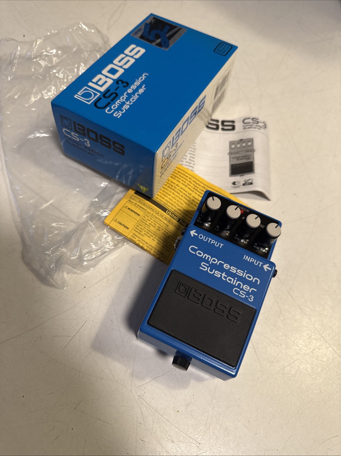 Boss CS-3 Compression Sustainer Pedal