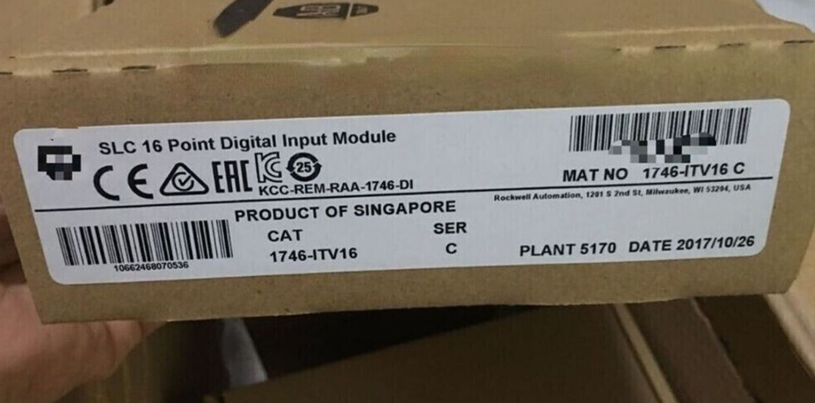 New AB 1746-ITV16 New in Box New Factory Sealed Free Shipping PLC US