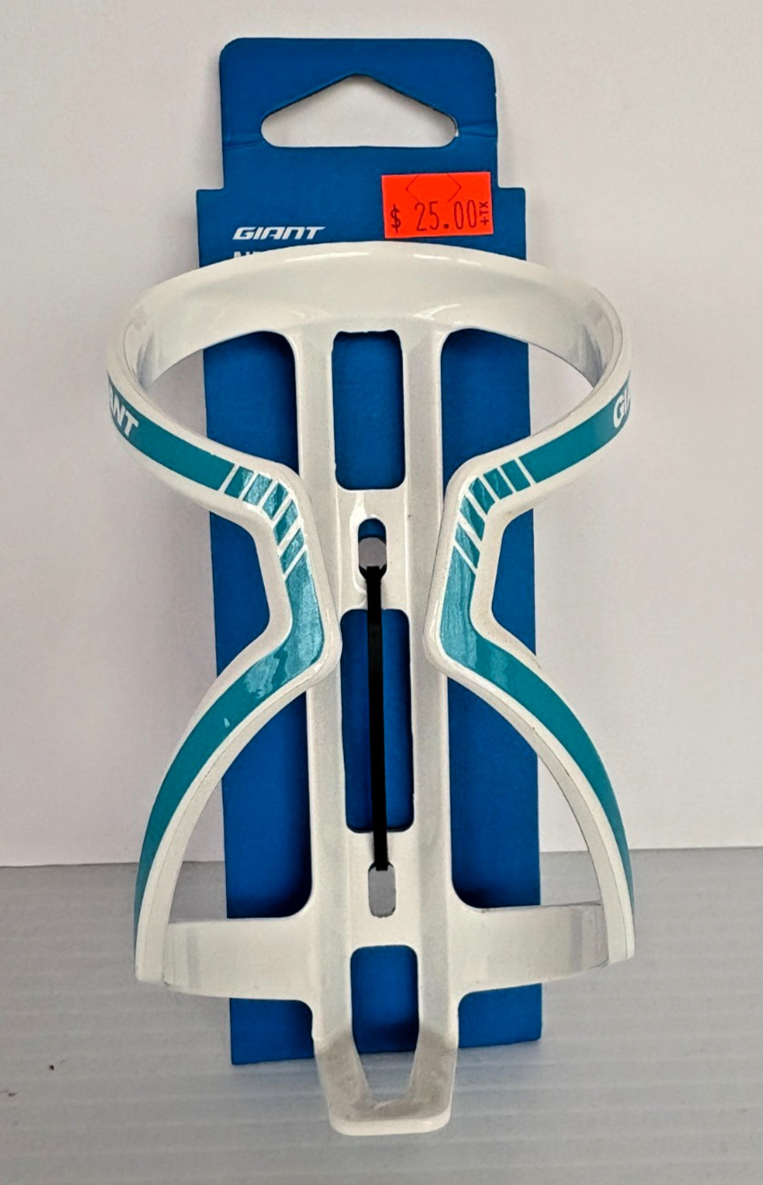 Giant Airway Sport Bike Bottle Cage Light Weight 41G White Blue