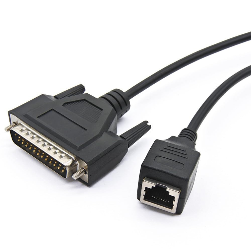 Ilda to Network Cable DB25 Male to RJ45 Female Cable for Laser Light 30CM