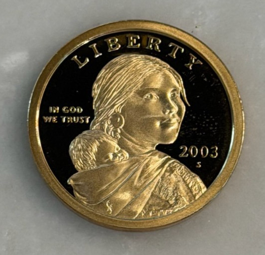 2003-S Sacagawea Proof Dollar