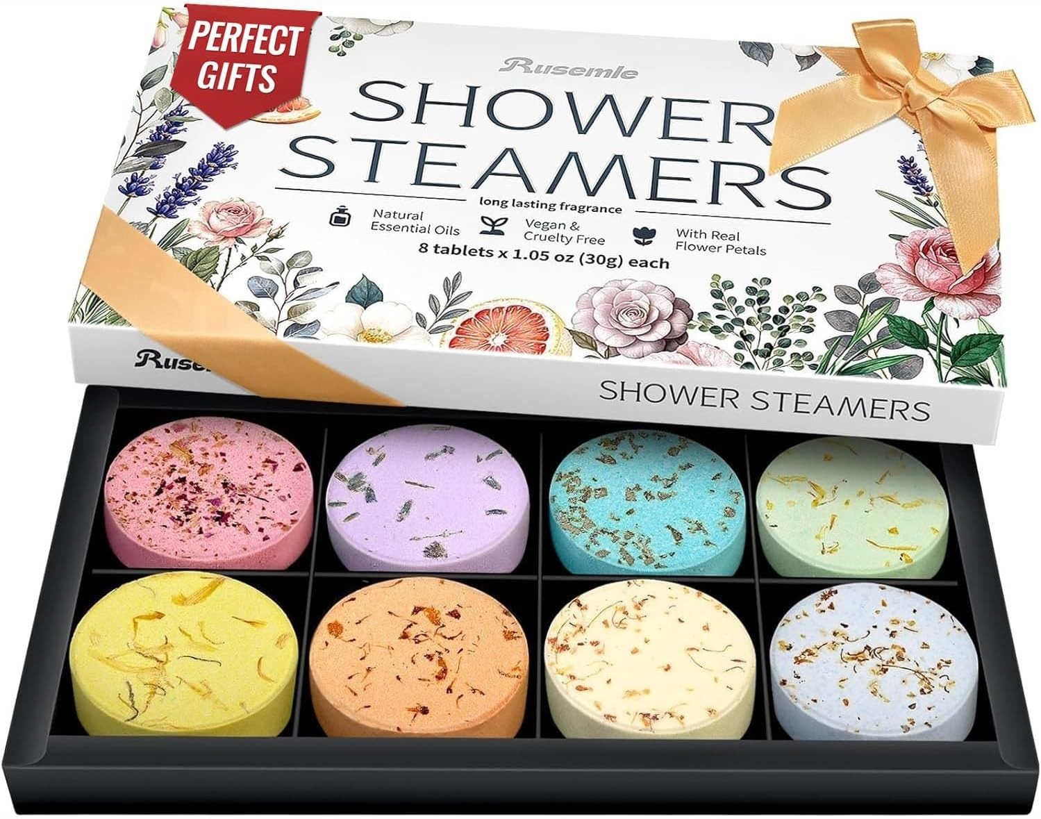 Shower Steamers Aromatherapy Gifts for Women - 8 Pcs Mothers Day Gifts Self Care