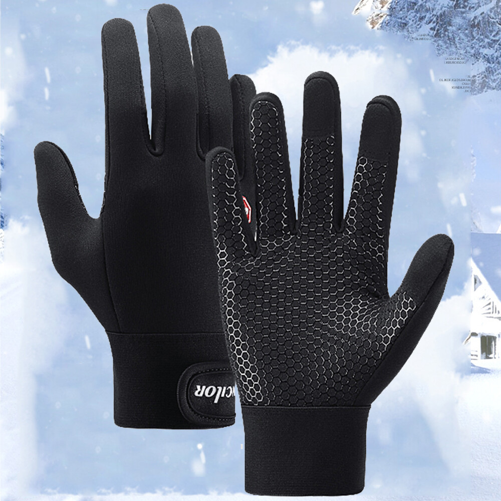 Unisex Winter Waterproof Windproof Gloves Full Finger Touch Screen Warm Glove US