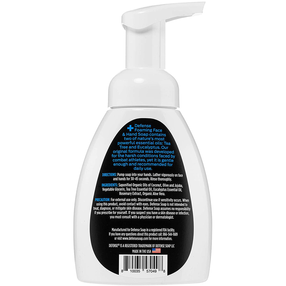 Defense Soap Foaming Face and Hand Soap
