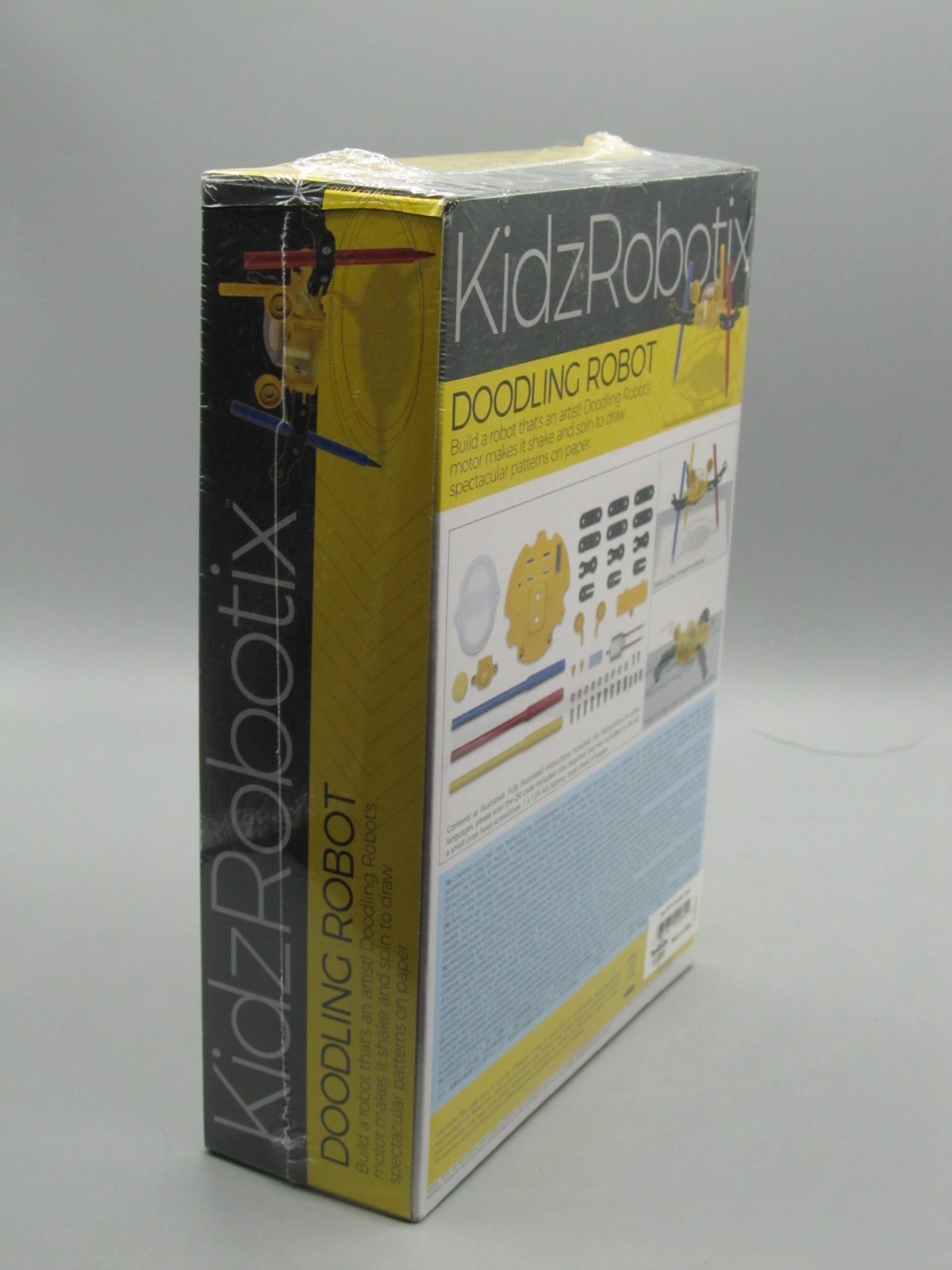 4M Kidz Robotix Doodling Robot DIY Science Engineering Robotics Kit New Sealed