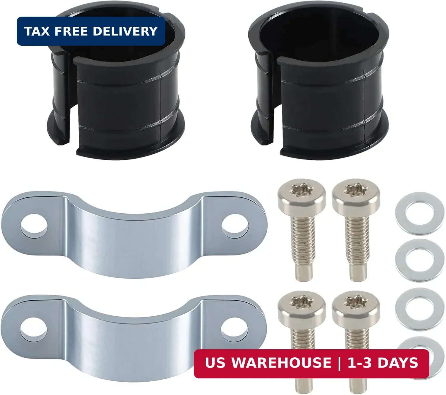 Steering Column Shift Tube Bushings Shifter Clamps Compatible with Ford E150 E25