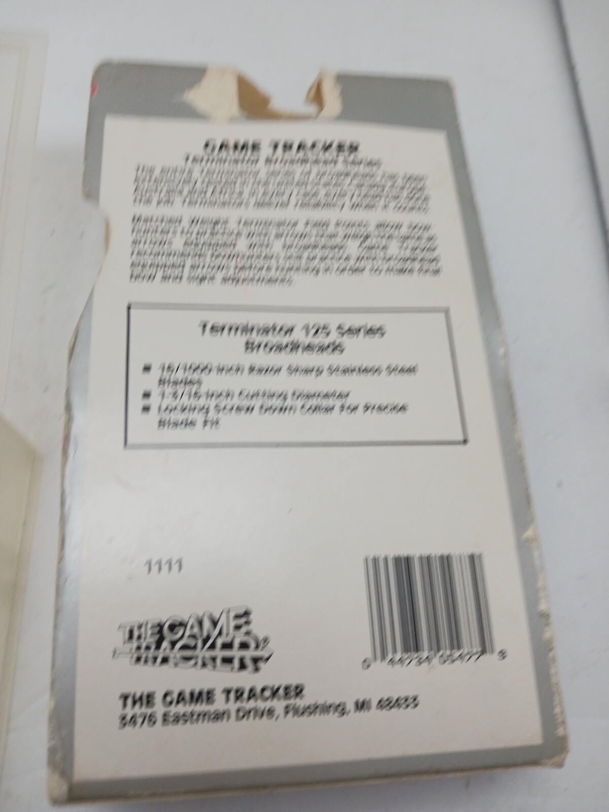 Game Tracker Terminator Broadheads 125 Grain 2 Pack + 9 Practice Tips